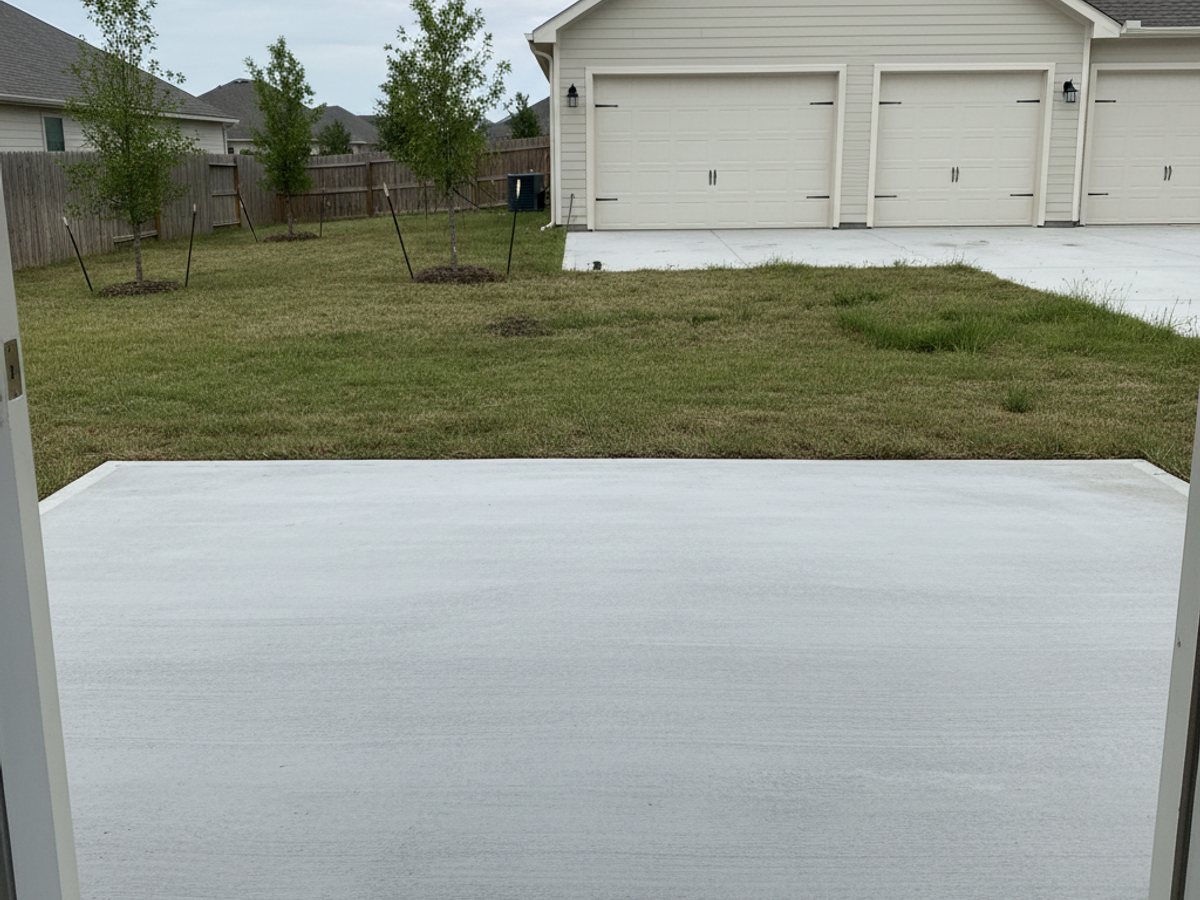 Stamped Concrete completed by All Star Concrete Company in Plano, TX